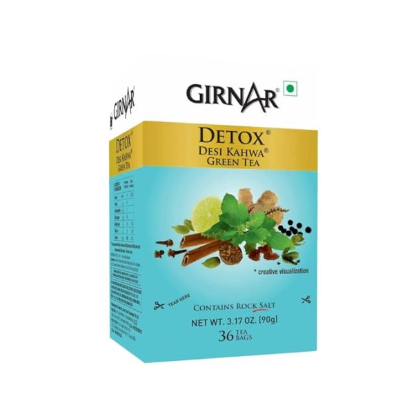 Girnar Green Tea - Detox / Desi Kahwa