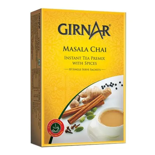 Girnar Instant Tea Bag - Premix With Masala, 10 pcs