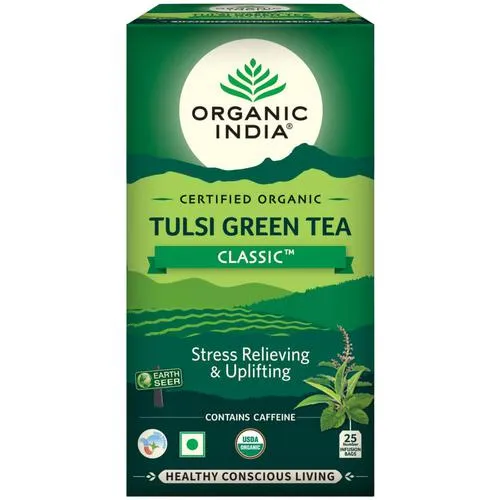 Organic India Tulsi Green Tea Classic