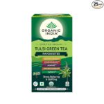 Organic India Tulsi Green Tea Favourites Pack 25 Teabags