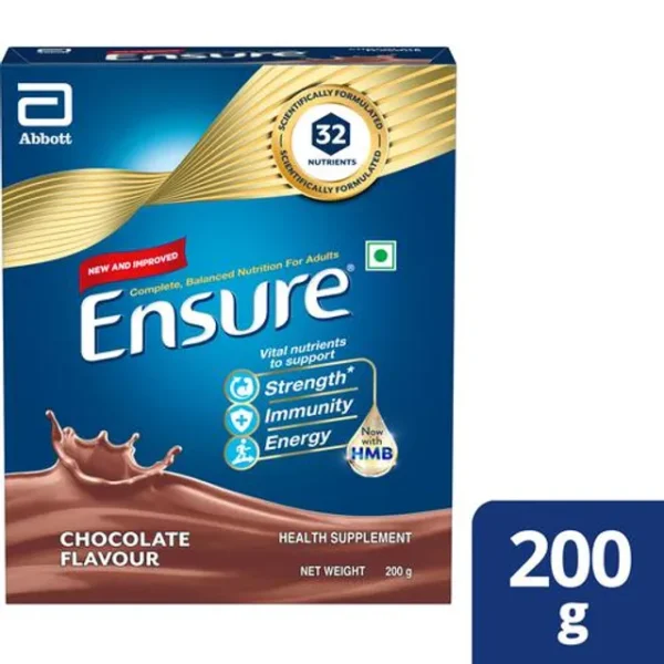 Ensure Complete Balanced Nutrition Drink For Adults, Chocolate, 400 g