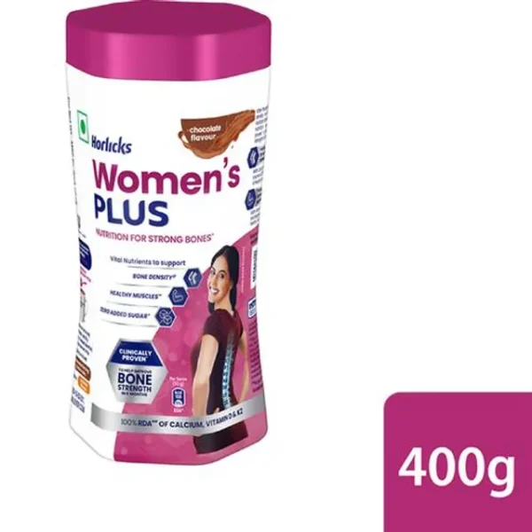 Horlicks Women's Plus - Chocolate, 400 g Jar
