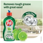 Pril Dishwash Liquid Gel - Lime, 500 ml Bottle - Image 5