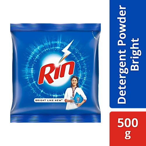 Rin Detergent Powder - Anti Bac, 500 g, FRONT