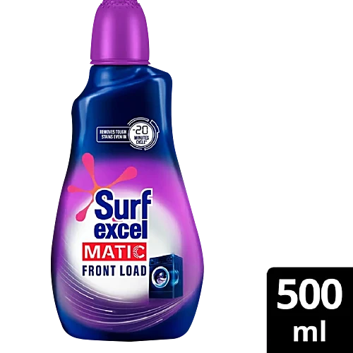 surf-excel-matic-liquid-front-load, 500ml front