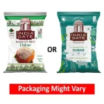 India Gate Basmati Rice - Dubar, 1 kg Pouch,