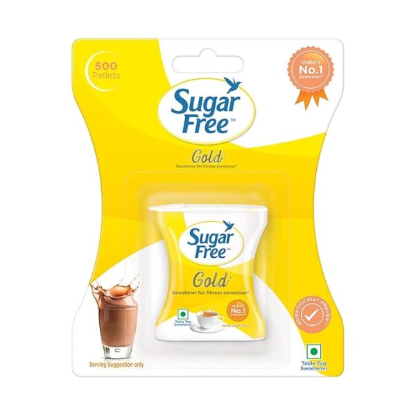 Sugar Free Gold Plus, 500 Pellets, front