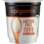 Epigamia Lactose Free Curd With Probiotics, 400 g Cup