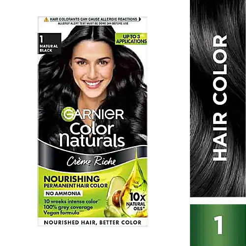 Garnier Color Naturals Mini, 35 ml + 30 g Shade 100 Natural Black