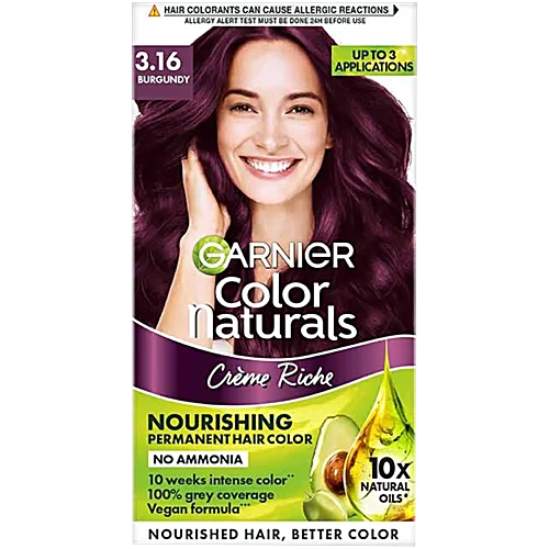 Garnier Color Naturals Mini, 35 ml + 30 g Shade 316 Burgundy