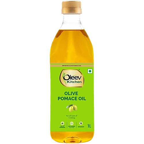 Oleev Pomace Olive Oil - For All Types Of Cooking, 1 L